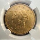 1904  20 Liberty Head Double Eagle Gold Ngc Ms65 Philadelphia