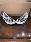 Vintage 80 s Vans Black And White Checkered Made In The Usa  Men 6 5 Women 8