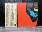 1966 Topps Batman Red Bat Puzzle Back Card  3a The Menacing Mummy Horror