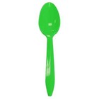 Karat Pp Plastic Medium Weight Tea Spoons - Green - 1 000 Ct  U2008  green 