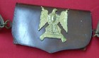 Royal Scots Dragoon Guards  Leather Cross Belt And Pouch - New Price