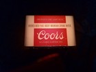 Rare Vintage Coors Original Six Pack Beer Light Bar Collectible Man Cave Brewery
