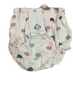 Lot Of 2 Baby Girl Polka Dot Diaper Cover Size 12 Months  Organic  Gray Pink New