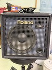 Roland Kc-300 80w Keyboard Instrument Amplifier 4-channel Mixer Eq 2 Outputs