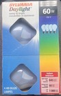 12 Pk Cs Sylvania Daylight 60 Watt 120v Incandescent A19 Lightbulbs 4packs 48pcs