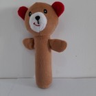 Educational Toy Animal Hand Bell Rattles Baby Rattle Kids Bi-bi Stick New