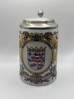 Dr  Merkle Atelier  German Beer Stein  Made In Germany Lion Shield