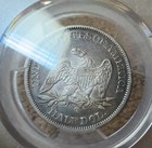 1861-o   Usa Issue  W-01   Seated Liberty 50c   Pcgs Xf   Color   Original Xf45