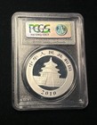 2010 Pcgs Gem Bu Chinese Panda 10 Yn 1 Oz Ag  999 Silver Graded Slab