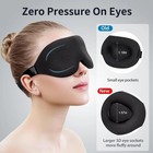 Luxury Sleep Eye Mask For Side Sleeper Men Women  Zero Eye Pressure 3d Mask