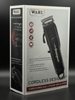 Wahl Professional - Cordless Designer Clipper With 100 Minutes Run Time - Black