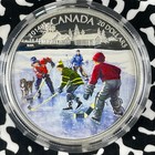 2014 Canada Pond Hockey  20 Dollars Proof Set Lot b3207 Silver  With Case   Coa