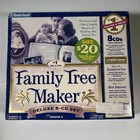 Family Tree Maker Deluxe 8 Cd Set Version 6  windows 95 98  Br  derbund Vintage