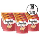 Classic Crunchy And Soft Cat Treats Hearty Beef Flavor  6 3 Oz  Pouch  pack O   