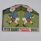 Peter Rabbit Painting And Drawing Book 1925 Childrens Paperback Art Book