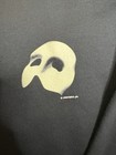 Vintage The Phantom Of The Opera Sweatshirt Black Mens 1988 Streetwear Sz Xl