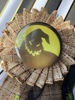 Custom Disney Oogie Boogie Ribbon Badge Rosette Keychain 