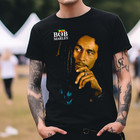 Bob Marley Legend Reggae Band T-shirt Black S-3xl