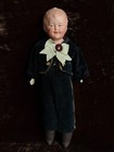 Antique German 12    Gebruder Heubach Bisque Shoulder Head Character Boy Doll