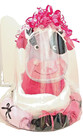 Baby Shower Diaper Cake Bundle Centerpiece Cow