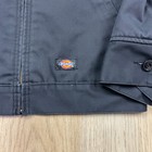 Dickies Jacket Mens Small Black Eisenhower Insulated Quilted Workwear Full Zip