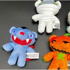 Deddy Bears 2023 Plush Lot 5pc Vampire Mummy Pumpkin Yeti Halloween Toys