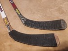  2  Easton Ultra Lite Ztac Lh Ice Hockey Sticks Composite W  Kevlar Lefty 65 