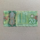          Canada 20 Dollars Banknote 2012 Polymer Queen Elizabeth Canadian Currency