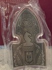1 Oz Silver Detailed  999 Knights Shield Coin
