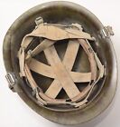 Original Iraq Gulf War Iraqi Army Tan M80 Helmet W  Writing And Chinstrap