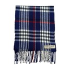 Womens Winter Warm 100  Cashmere Plaid Scarf High Quality Scotland Made Scarves
