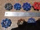 Lot  42 Vintage Metal Faucet Knobs Valve Handle Steampunk Spigot Drawer 44