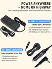 Lightweight 5 5lbs Car Cooler Bag 16qt Electric Heating Cooling 32-140  f For Roa