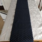Indigo Cotton Snow Kasuri Scraps Fabric Vintage Handloom Ready To Use