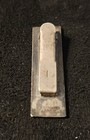 Vintage Sterling Silver Geometric Tie Clip 10 16g Modernist Tie Bar 1 3 4 