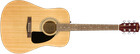 Fender Fa-115 Full Size Dreadnought Spruce Top Acoustic Guitar Pack - Bundle