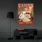 Sexy Lady Beauty Metal Tin Sign Home Bedroom Poster Pin Up Girls Iron Plate