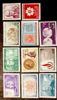 Chile Stamps  C280-c297 Two Complete Sets Mint Never Hinged Except For C284 Used