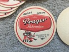 20 Beer Coasters Atlas Brewing Prager Bohemian Light Lager Chicago Lot  3 G18