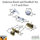 Andersen Storm Door Handle Set Knob And Latch For Andersen Forever Storm Door