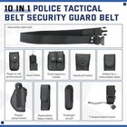 Tactical Nylon Police Security Guard Duty Belt Utility Kit System With Pouch