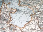 1905 Original Antique Map Of Netherlands   Holland Belgium Amsterdam Luxembourg