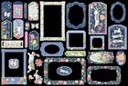 Graphic45 Spring Is In The Air  31pc  Chipboard Tags   Frames Scrapbooking