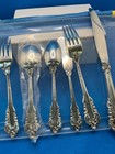 66 Pc Wallace Grande Baroque Sterling Silver Dinner Flatware Set
