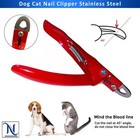 Professional Dog Cat Paw Claw Clipper Nail Cutter Pet Grooming Nail Care Trimmer