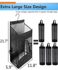 Alyer Hanging Plastic Grocery Bag Holder And Dispenser mesh Over Th    Fast Ship