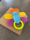 Baby Teether Toy Sensory Silicone Teething Rings Nibbles Textured Easy Handles