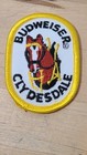 Vtg Lot Of 5 Nos Budweiser Clydesdales Patches 3 x2  New Unused Nos          k5 