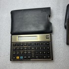 2 Vtg Hp 12c Financial Calculator W Case   1 Manual Hewlett Packard Tested