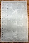 1799 Baltimore Maryland Newspaper The Undeclared Us Naval War With France Begins